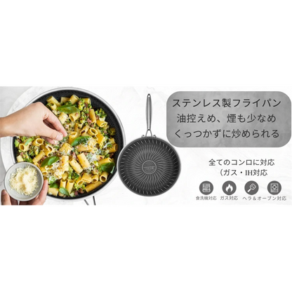 プレミアムにくっつかない中華鍋, 健康と簡単お手入れ,